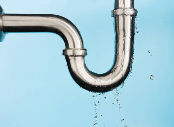 a metal pipe with a hole in it